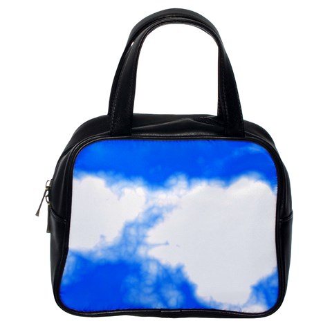 Blue Cloud Classic Handbag (One Side) from ArtsNow.com Front