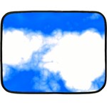Blue Cloud Double Sided Fleece Blanket (Mini)