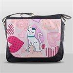 Cute Cat Character Messenger Bags