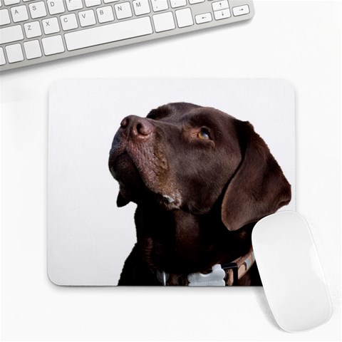 Chocolate Lab Large Mousepad from ArtsNow.com Front
