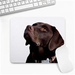 Chocolate Lab Large Mousepad