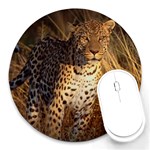 Cheetah Round Mousepad