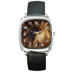 Cheetah Square Metal Watch