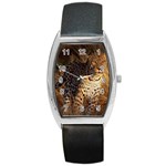 Cheetah Barrel Style Metal Watch