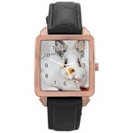 Bunny Rose Gold Leather Watch 