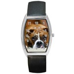 Boxer Barrel Style Metal Watch