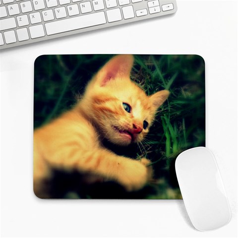 Kitten 23 Large Mousepad from ArtsNow.com Front