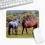 Horses Large Mousepad