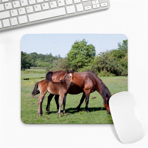 Horse And Colt Large Mousepad from ArtsNow.com Front