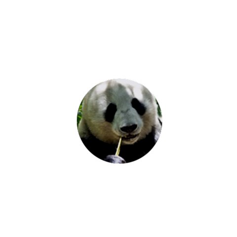 Panda 1  Mini Button from ArtsNow.com Front