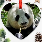 Panda Ornament (Heart)