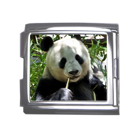 Panda Mega Link Italian Charm (18mm) from ArtsNow.com Front