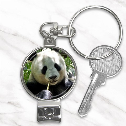 Panda Nail Clippers Key Chain from ArtsNow.com Front
