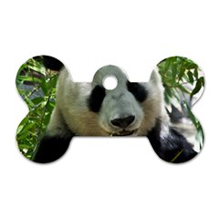 Panda Dog Tag Bone (Two Sides) from ArtsNow.com Back