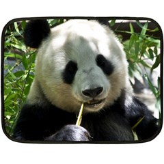 Panda Double Sided Fleece Blanket (Mini) from ArtsNow.com 35 x27  Blanket Back