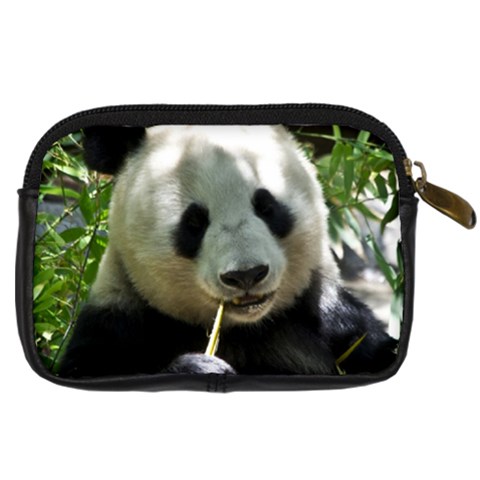 Panda Digital Camera Leather Case from ArtsNow.com Back