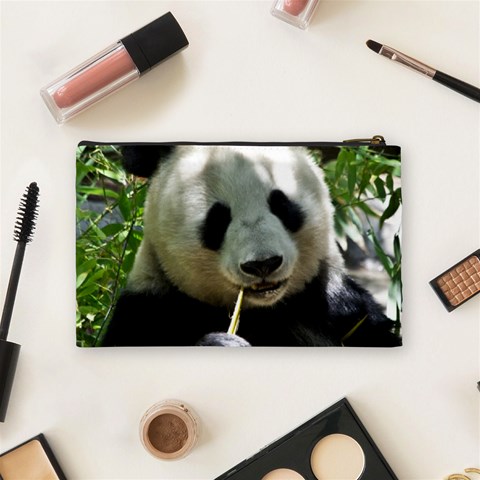 Panda Cosmetic Bag (Medium) from ArtsNow.com Back