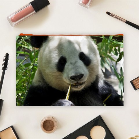 Panda Cosmetic Bag (Large) from ArtsNow.com Front