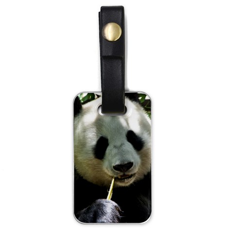 Panda Luggage Tag (one side) from ArtsNow.com Front