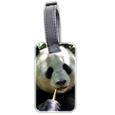 Panda Luggage Tag (two sides) from ArtsNow.com Front