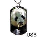 Panda Dog Tag USB Flash (One Side)