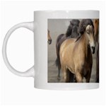 Running Horses White Mug