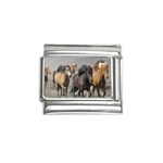 Running Horses Italian Charm (9mm)