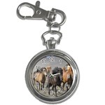 Running Horses Key Chain Watch