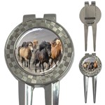 Running Horses 3-in-1 Golf Divot