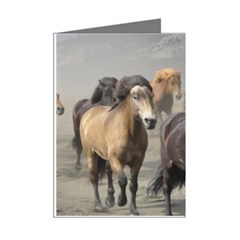 Running Horses Mini Greeting Cards (Pkg of 8) from ArtsNow.com Right