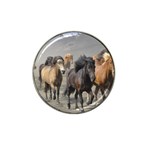 Running Horses Hat Clip Ball Marker