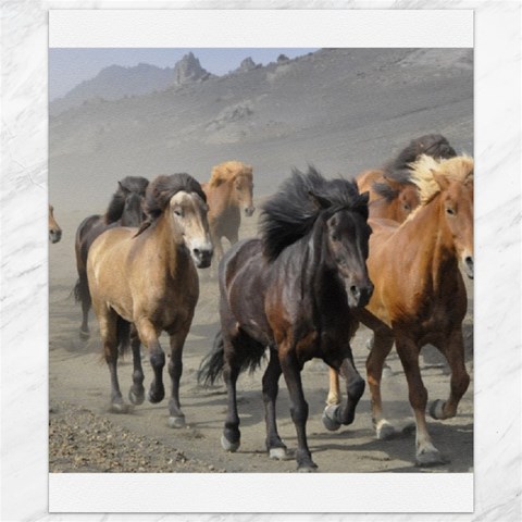 Running Horses Canvas 20  x 24  from ArtsNow.com 19.57 x23.15  Canvas - 1