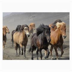 Running Horses Large Glasses Cloth (2 Sides) from ArtsNow.com Back