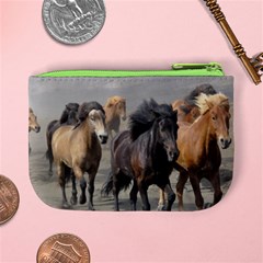 Running Horses Mini Coin Purse from ArtsNow.com Back
