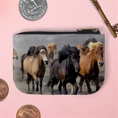 Running Horses Mini Coin Purse from ArtsNow.com Back