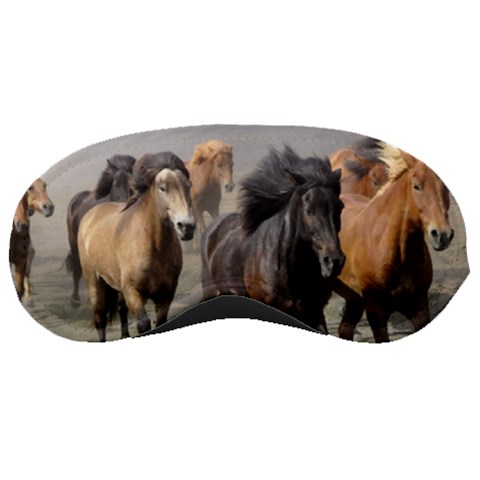 Running Horses Sleeping Mask from ArtsNow.com Front