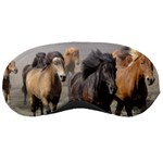 Running Horses Sleeping Mask