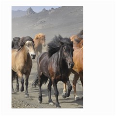 Running Horses Large Garden Flag (Two Sides) from ArtsNow.com Back