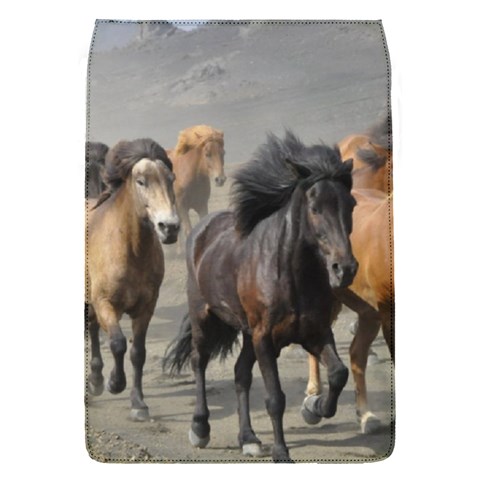 Running Horses Removable Flap Cover (S) from ArtsNow.com Front