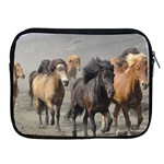 Running Horses Apple iPad Zipper Case