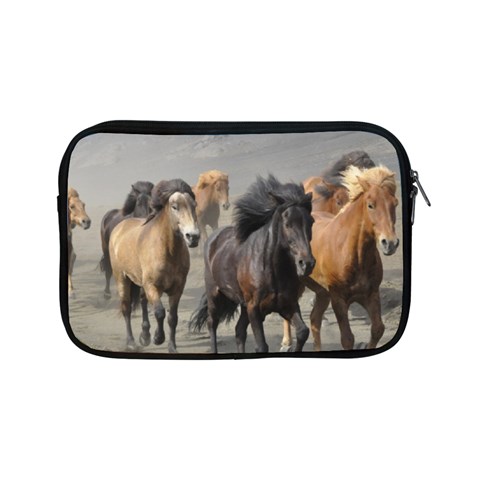 Running Horses Apple iPad Mini Zipper Case from ArtsNow.com Front