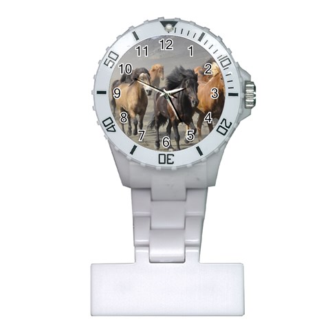 Running Horses Plastic Nurses Watch from ArtsNow.com Front