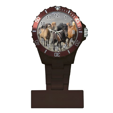 Running Horses Plastic Nurses Watch from ArtsNow.com Front