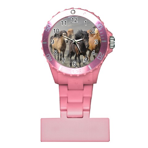Running Horses Plastic Nurses Watch from ArtsNow.com Front