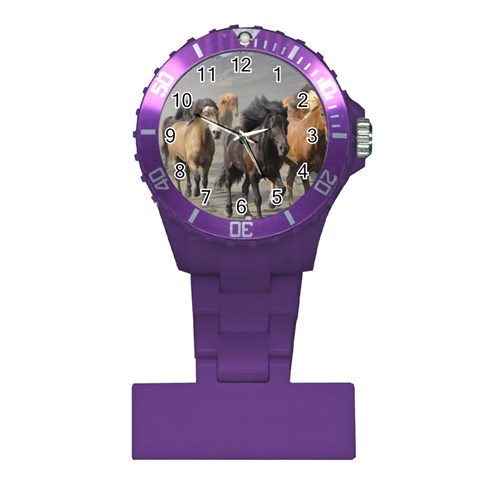 Running Horses Plastic Nurses Watch from ArtsNow.com Front