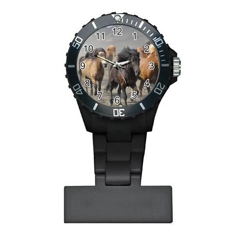 Running Horses Plastic Nurses Watch from ArtsNow.com Front