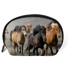 Running Horses Accessory Pouch (Large) from ArtsNow.com Back