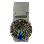 Peacock Money Clip (Round)