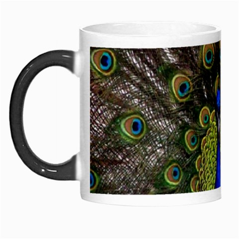 Peacock Morph Mug from ArtsNow.com Left