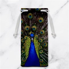 Peacock Jewelry Bag from ArtsNow.com Back